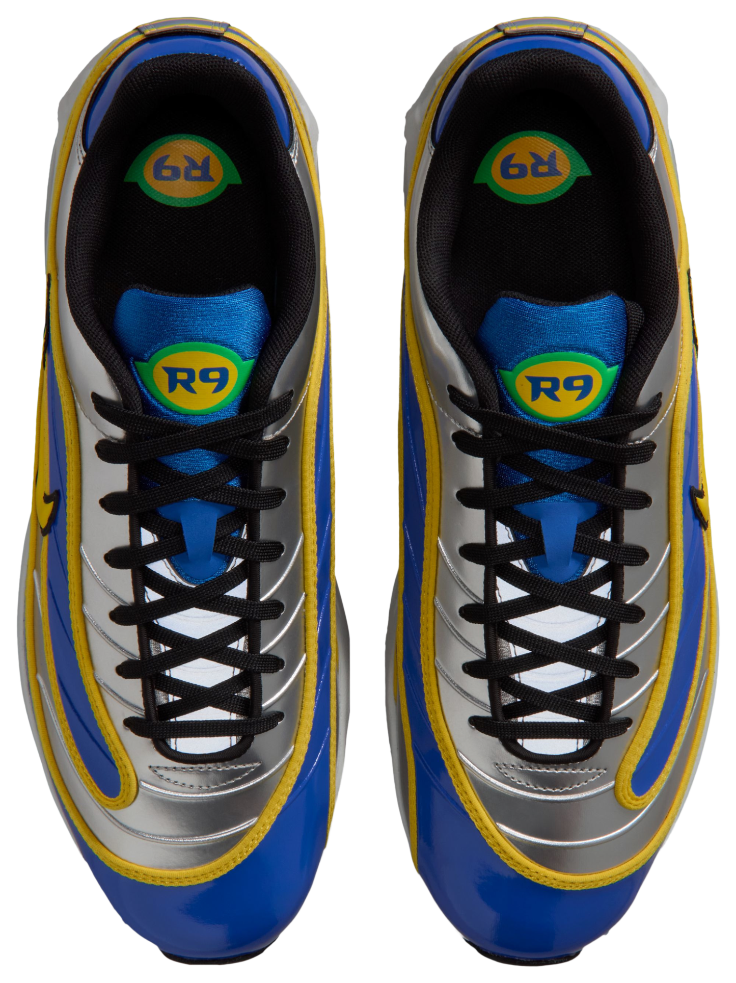 Nike Air Max Joga Bonito - Silver/Blue/Yellow - Image 4