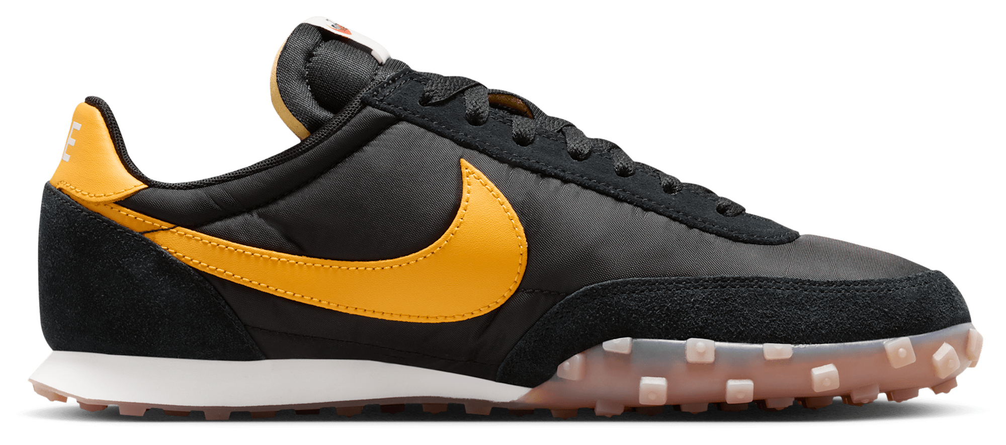 Nike Waffle Racer - Black/Sail/University Gold - Image 1