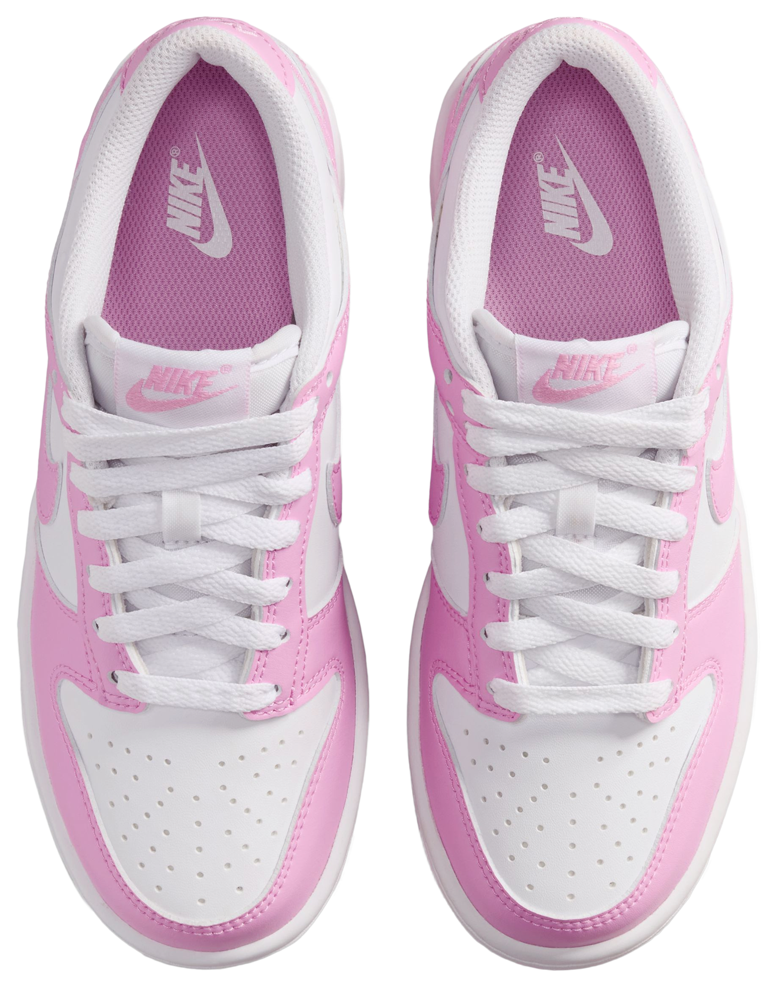 Nike Dunk Low N 童款 - Pink Rise/White - Image 4