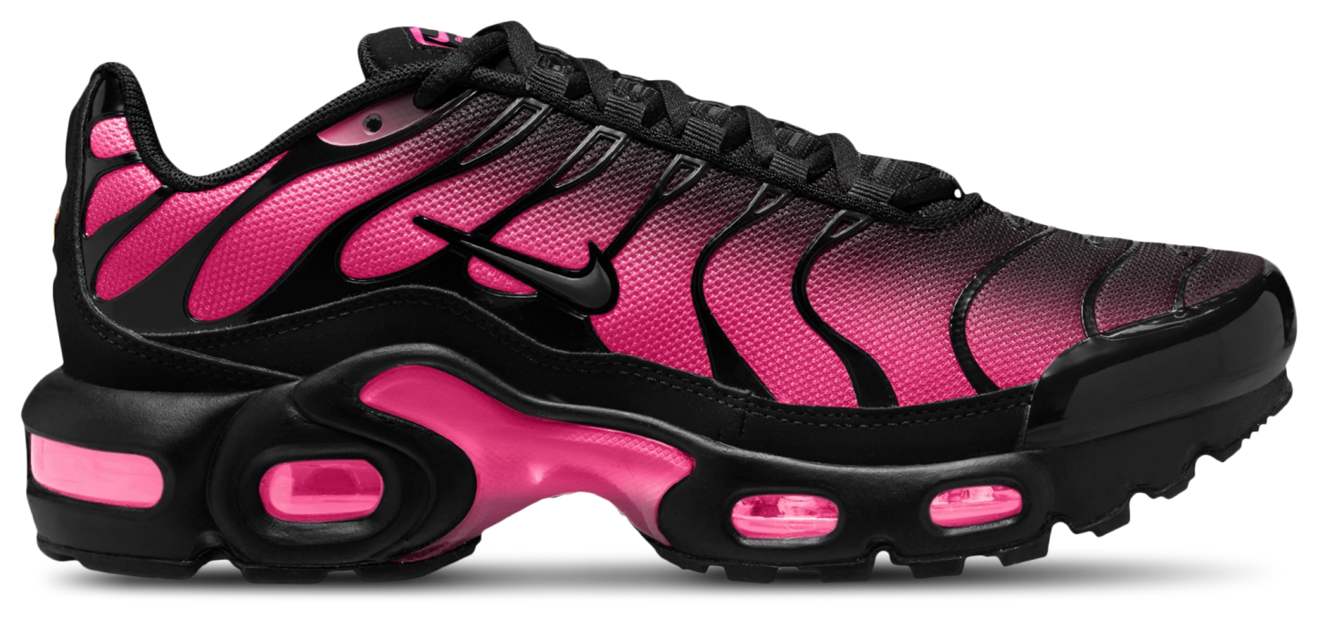 Nike Air Max Plus 童款 - Black/Pink - Image 1
