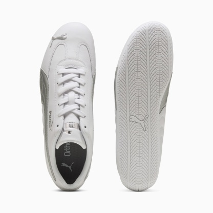 Speedcat Leather Sneakers - PUMA White-PUMA Silver - 7