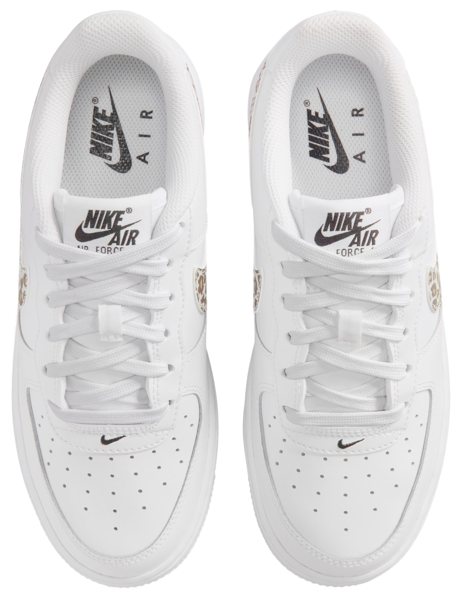 Nike Air Force 1 Low CH 童款 - White/Black - Image 4