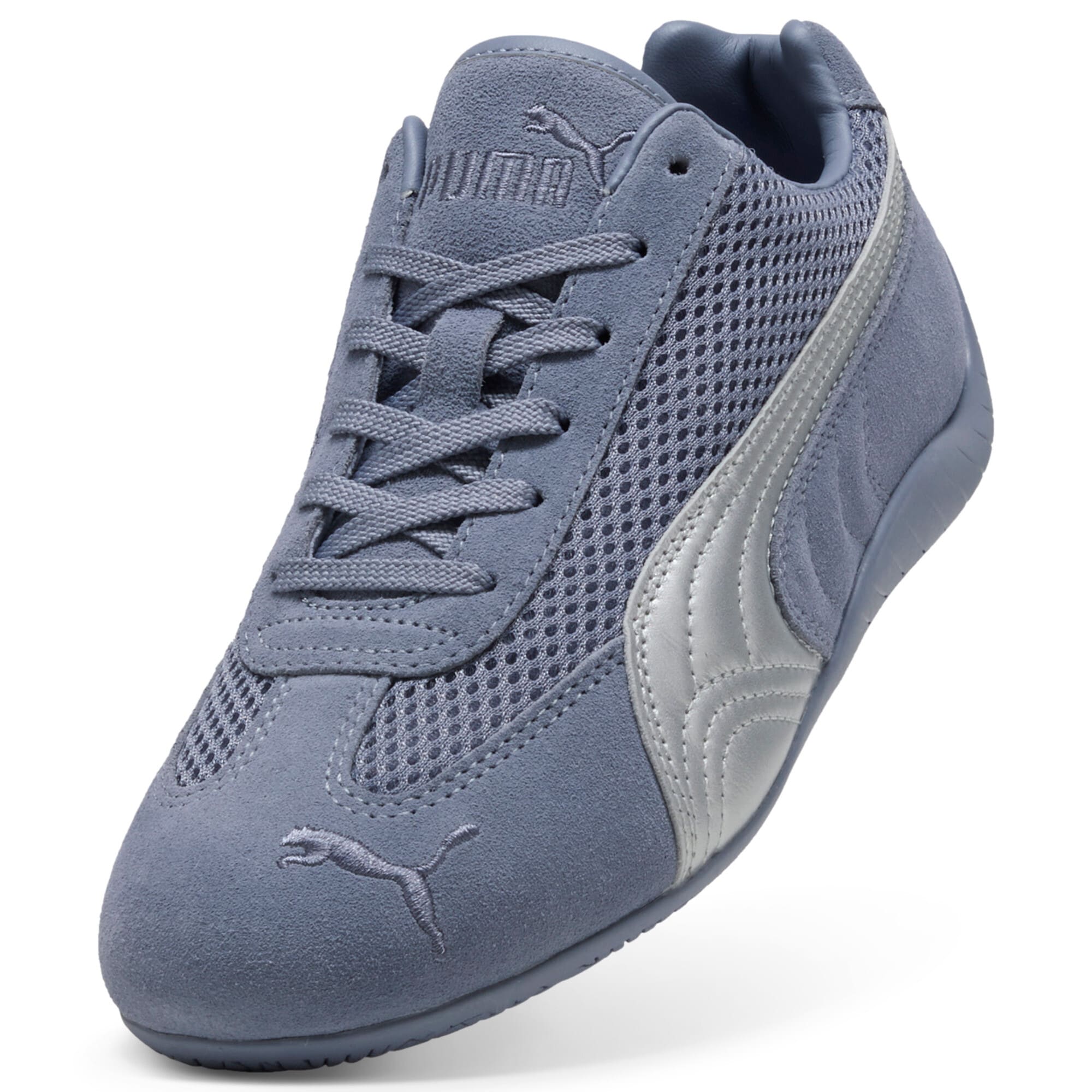 Speedcat Premium Women's Sneakers - Gray Sky-Matte Silver - 6