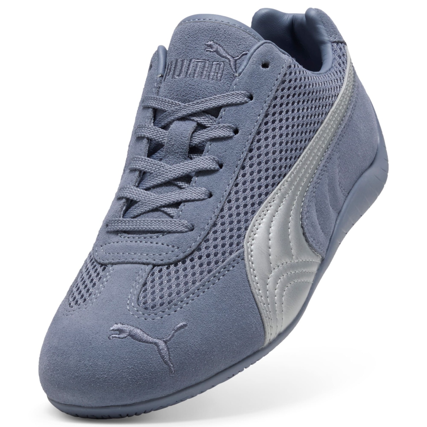 Speedcat Premium Women's Sneakers - Gray Sky-Matte Silver - 6