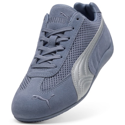 Speedcat Premium Women's Sneakers - Gray Sky-Matte Silver - 6
