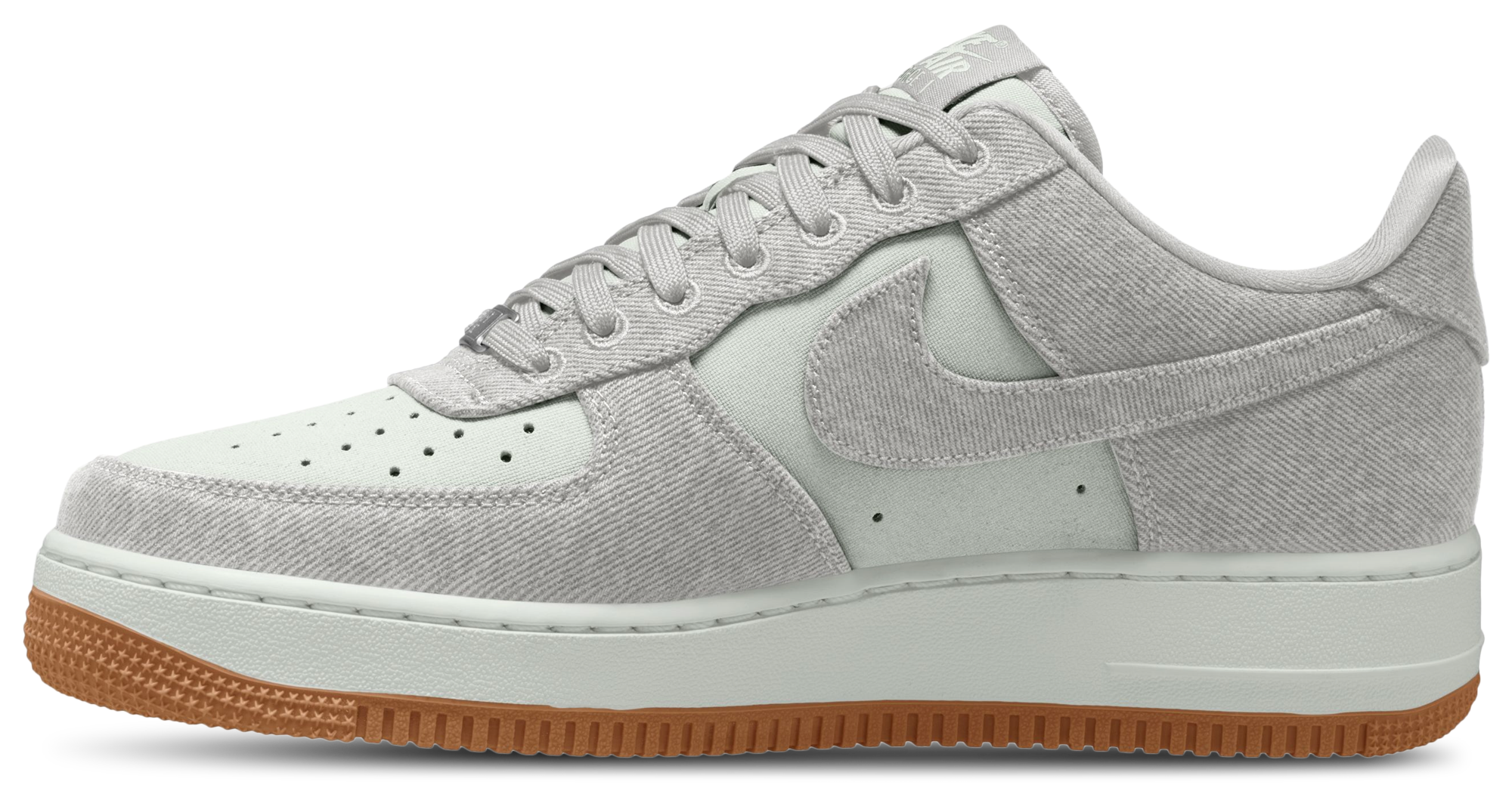 Nike Air Force 1 '07 LV8 - Vast Grey/White/Gum - Image 2