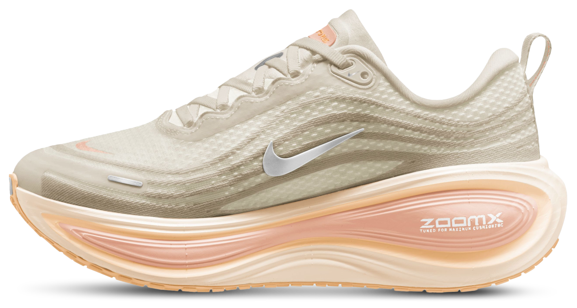 Nike Vomero Plus - Orange/White/Silver - Image 2