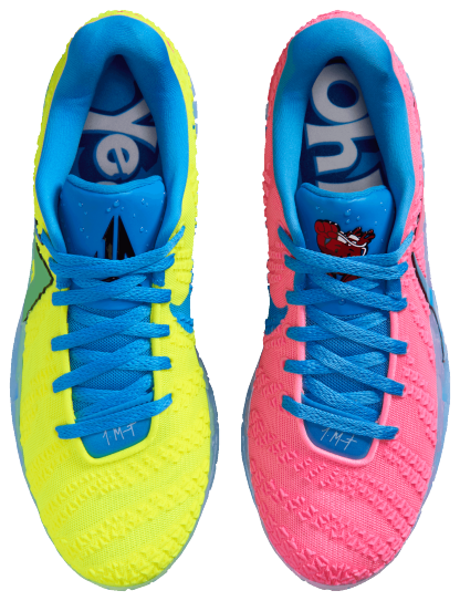 Nike JA 3 - Blue/Pink/Yellow - Image 5