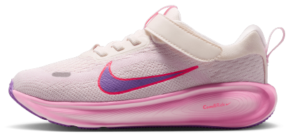 Nike Stellar Ride 童款 - Chalk/Bright Violet/Pink Foam - Image 2