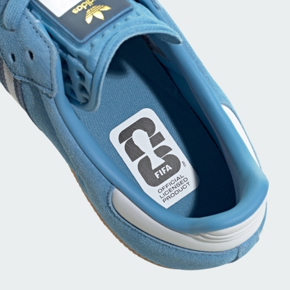 adidas Samba OG Shoes - Light Blue / Crew Blue / Cloud White - View 10