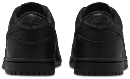 Nike Dunk Low 童款 - Black/Black - Image 3