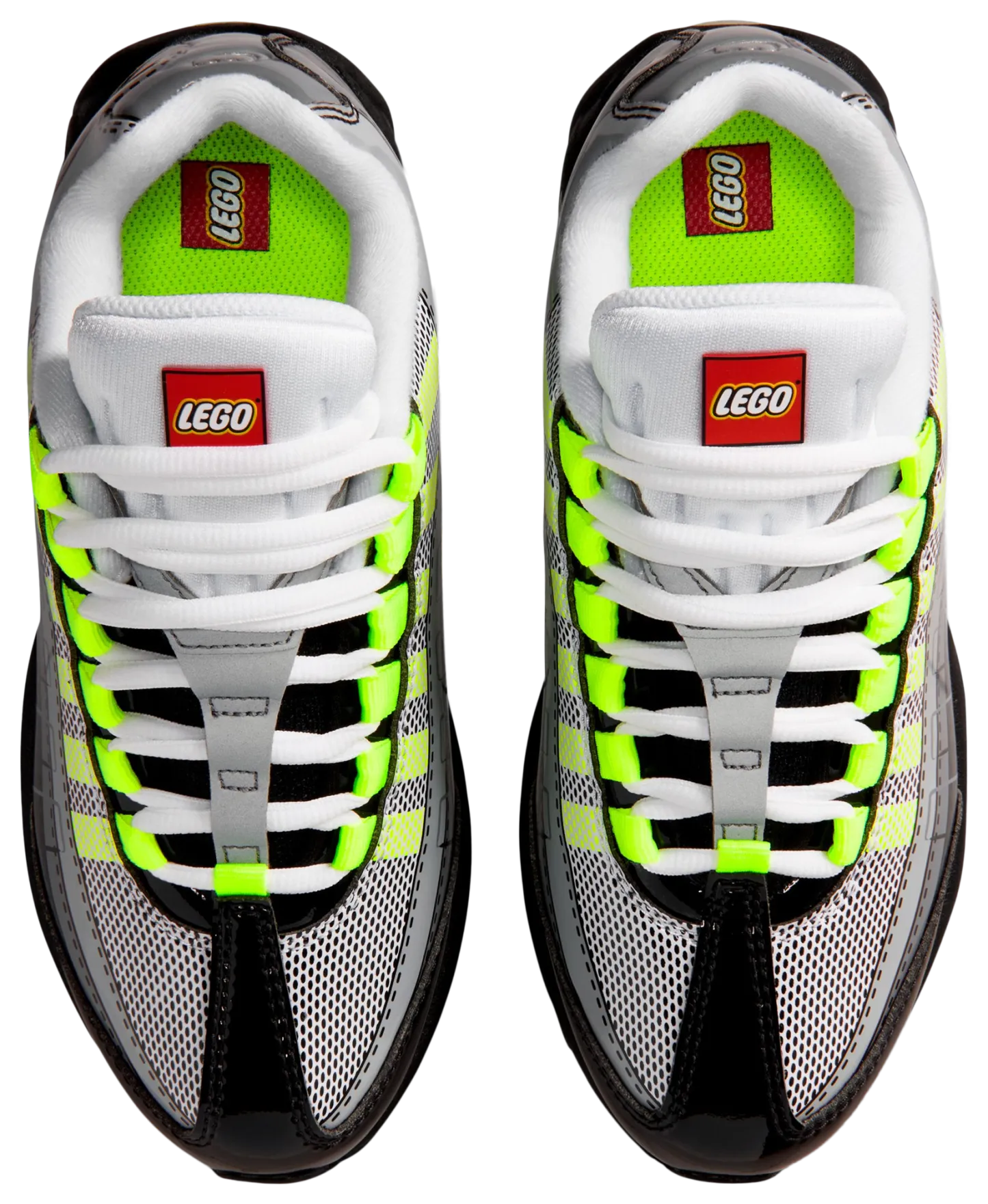 Nike Air Max 95 童款 - Black/Silver/Grey - Image 4