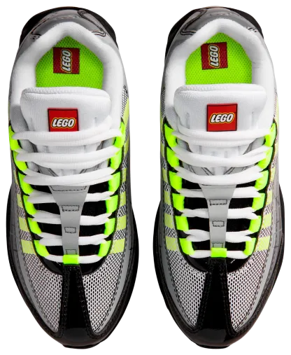 Nike Air Max 95 童款 - Black/Silver/Grey - Image 4