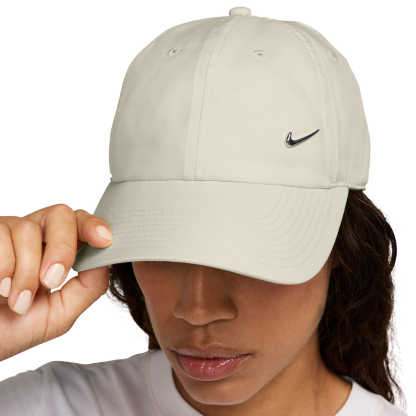 Nike Dri-FIT Club Cap - Light Bone/Silver - Image 4