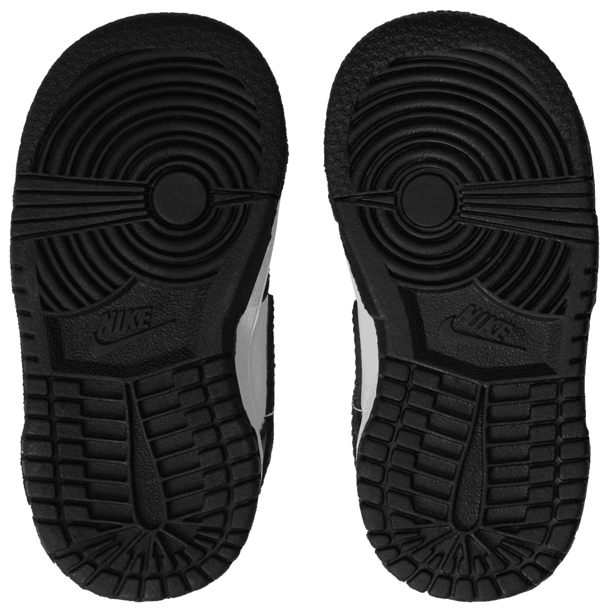 Nike Dunk Low 童款 - Black/White/White - Image 5