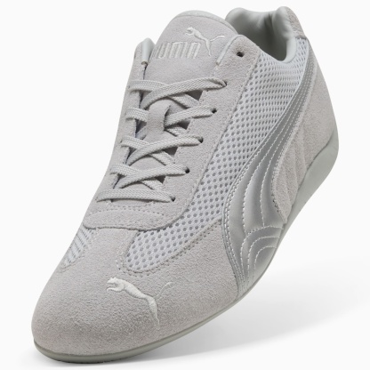 Speedcat Premium Women's Sneakers - Cool Light Gray-Matte Silver - 9