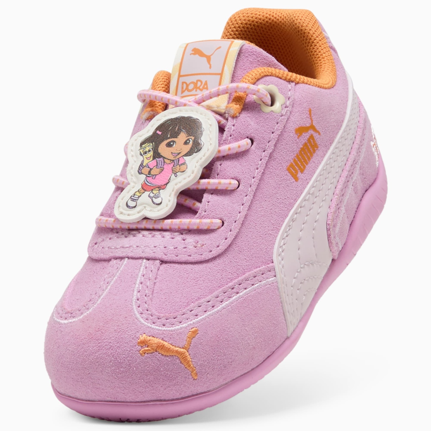 PUMA x DORA THE EXPLORER Speedcat Toddlers' Easy On Sneakers - Mauve Glow-Powder Pink - 6