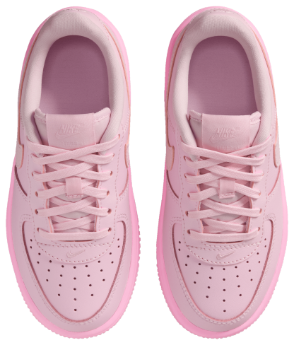 Nike Air Force 1 Low Lace 童款 - Pink Rise/Pink Foam/Pink Foam - Image 4