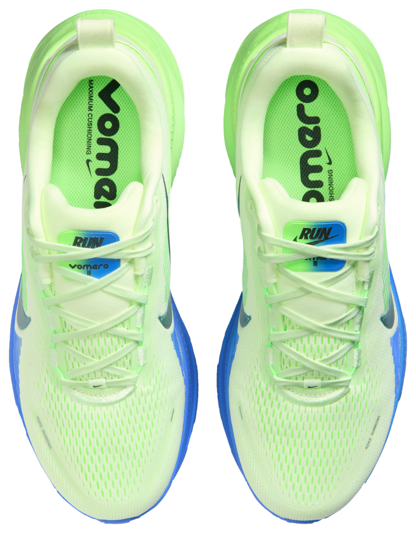 Nike Vomero 18 - Volt Tint/Black Spruce/White - Image 4