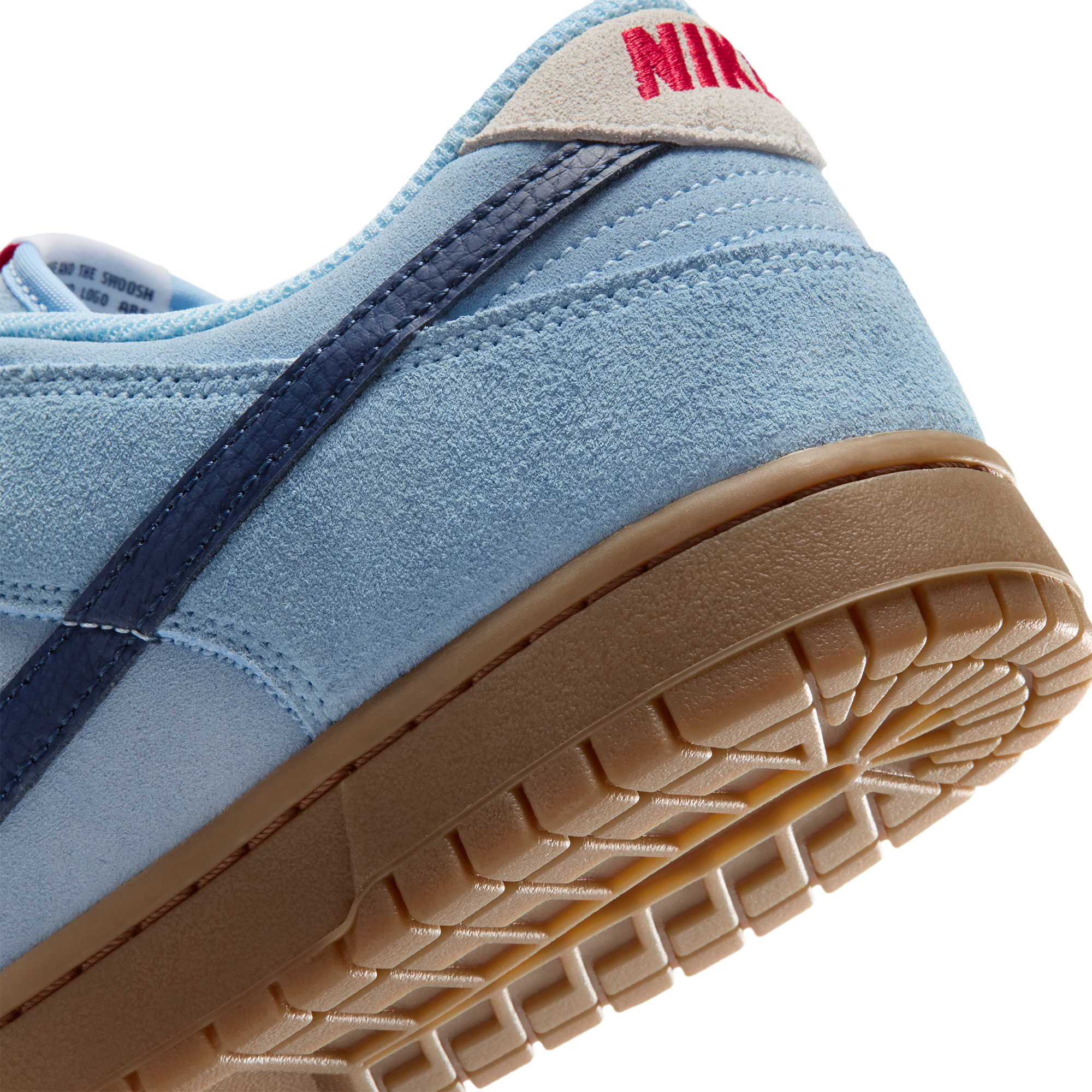 Nike Dunk Low Retro - Summit White/Soft Blue/Midnight Navy - Image 7