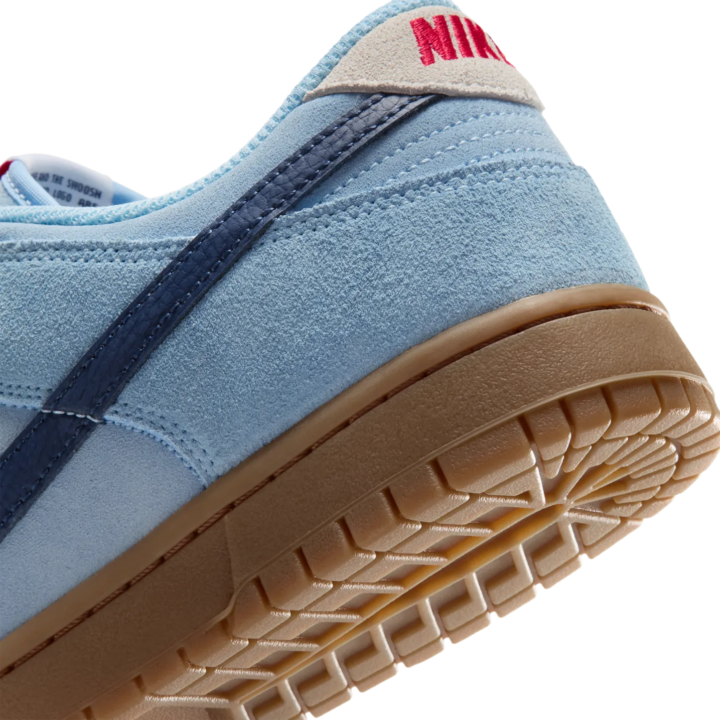 Nike Dunk Low Retro - Summit White/Soft Blue/Midnight Navy - Image 7