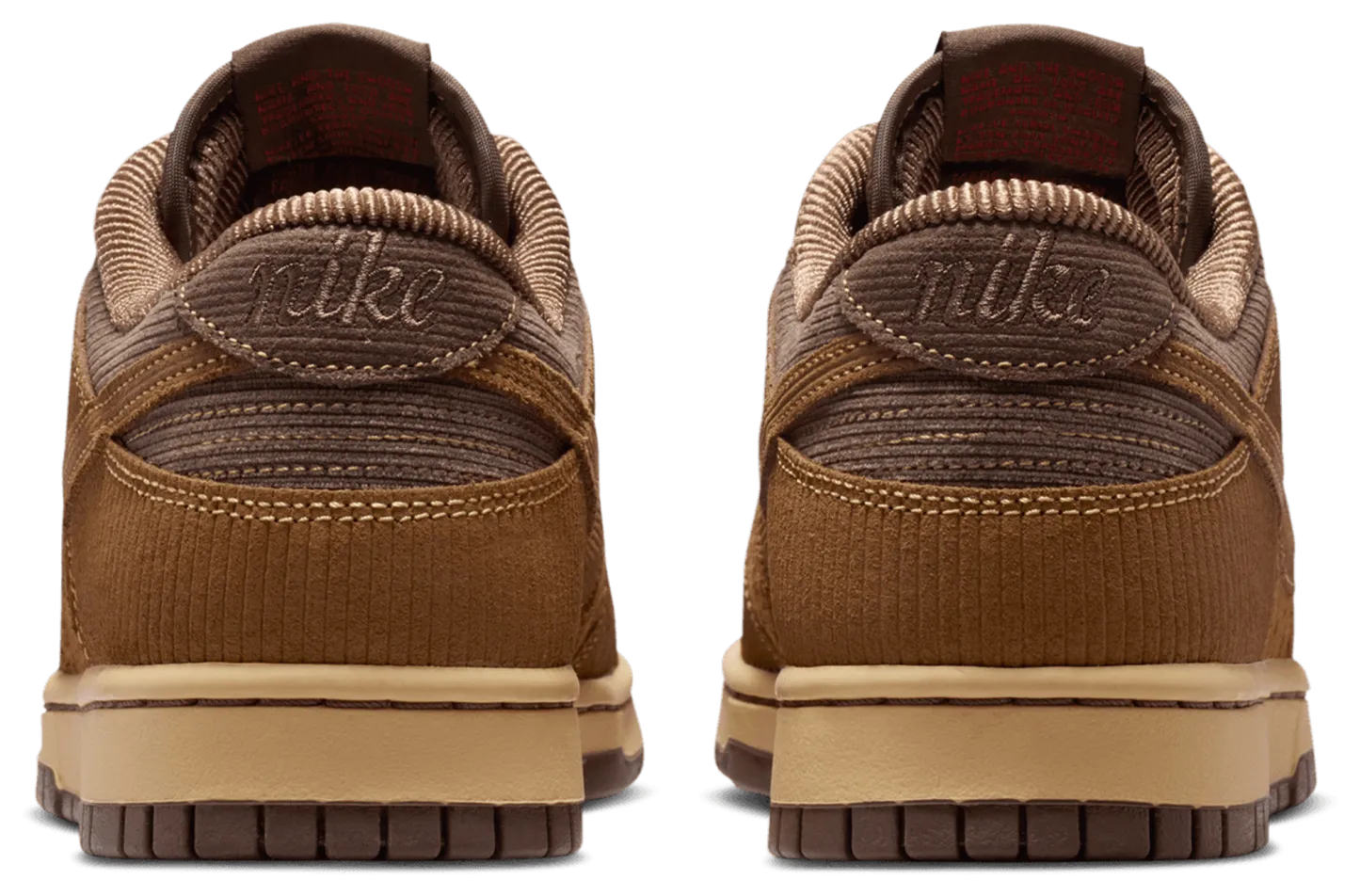 Nike Dunk Low Retro Premium - Light British Tan/Light Chocolate - Image 3