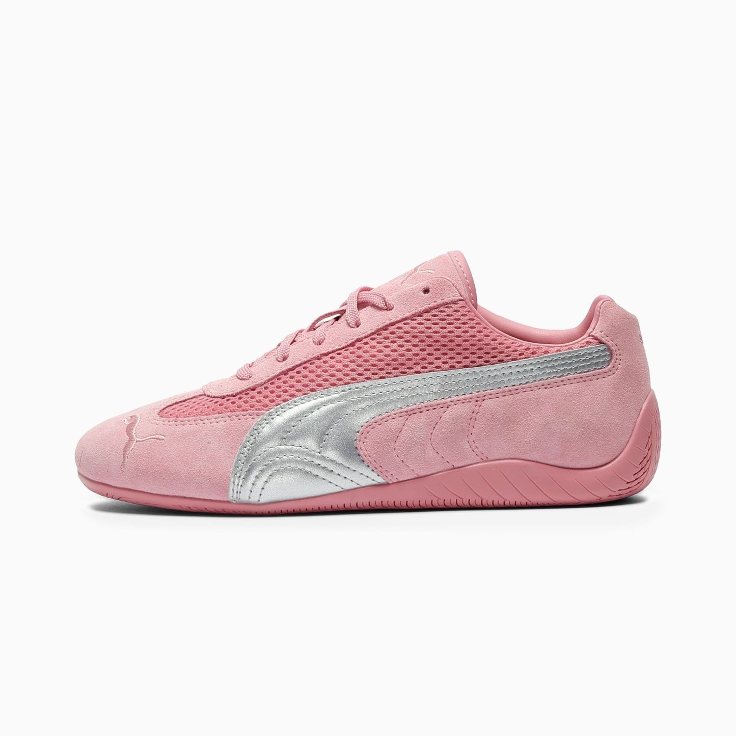 Speedcat Premium Women's Sneakers - Poised Pink-Matte Silver - 1