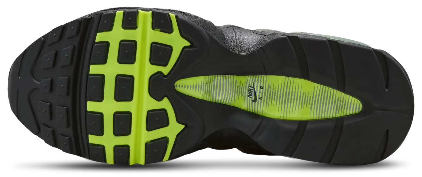 Nike Air Max 95 童款 - Black/Neon Yellow/Anthracite - Image 5