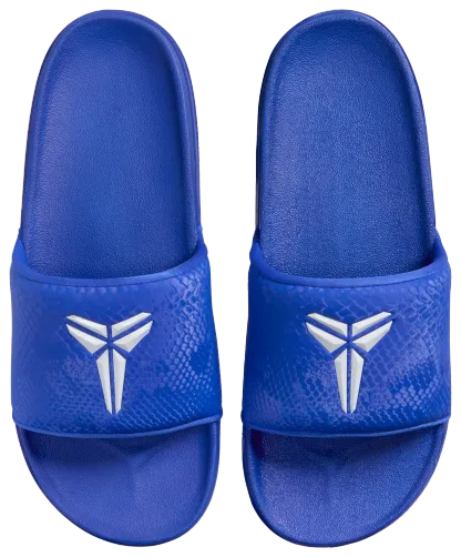 Nike Kobe Off Court Slides - White/Hyper Royal Blue - Image 3