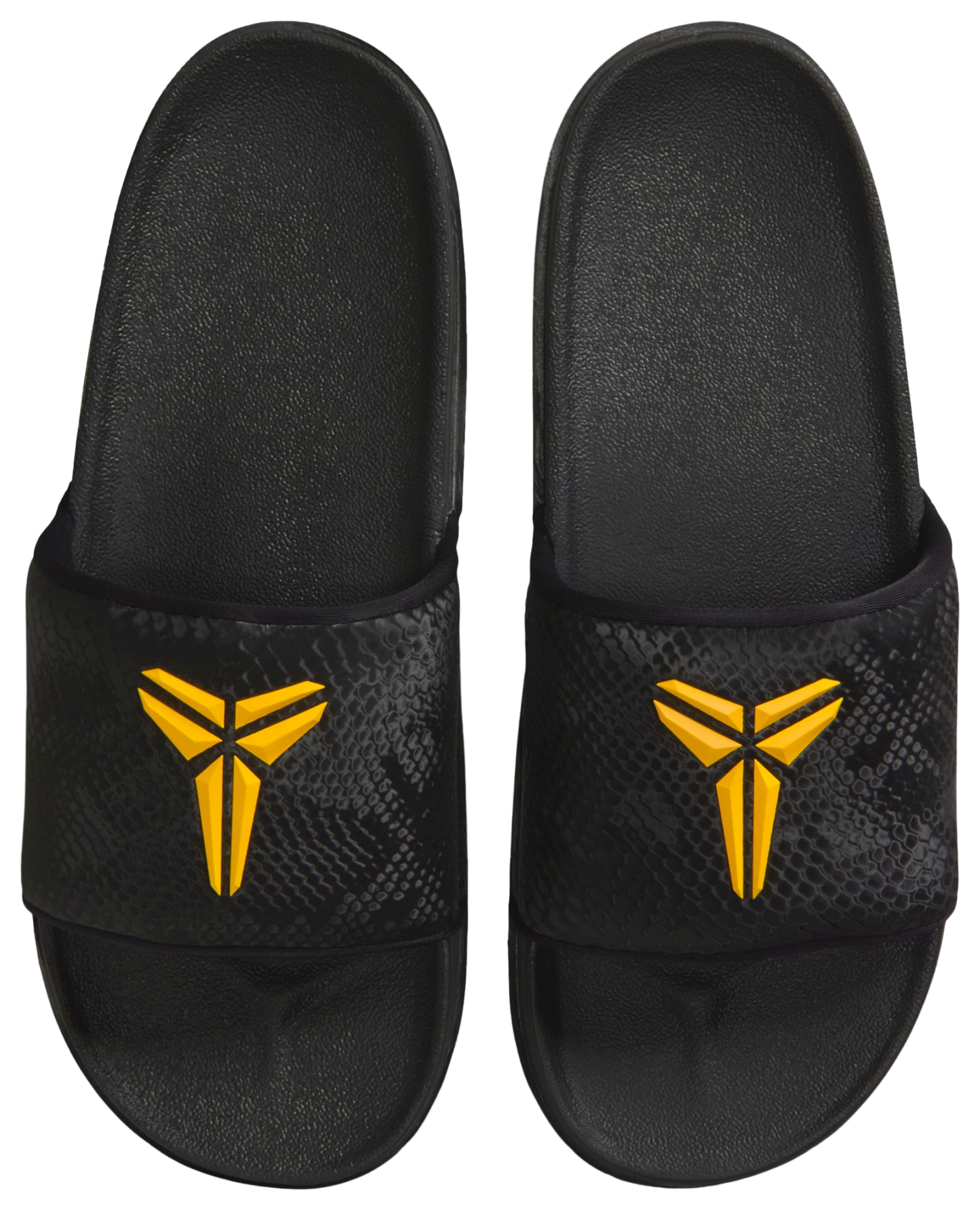 Nike Kobe Off Court Slides - University Gold/Black - Image 3
