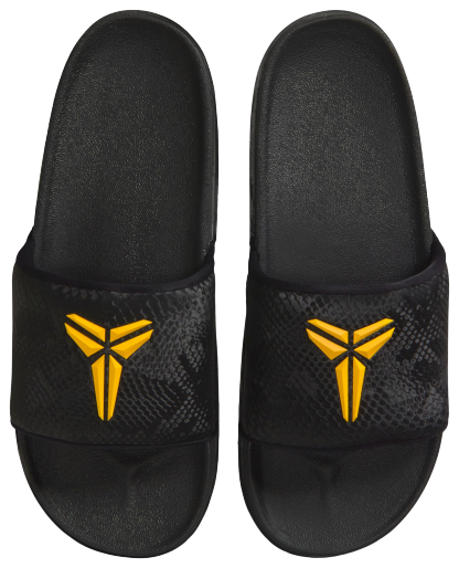 Nike Kobe Off Court Slides - University Gold/Black - Image 3