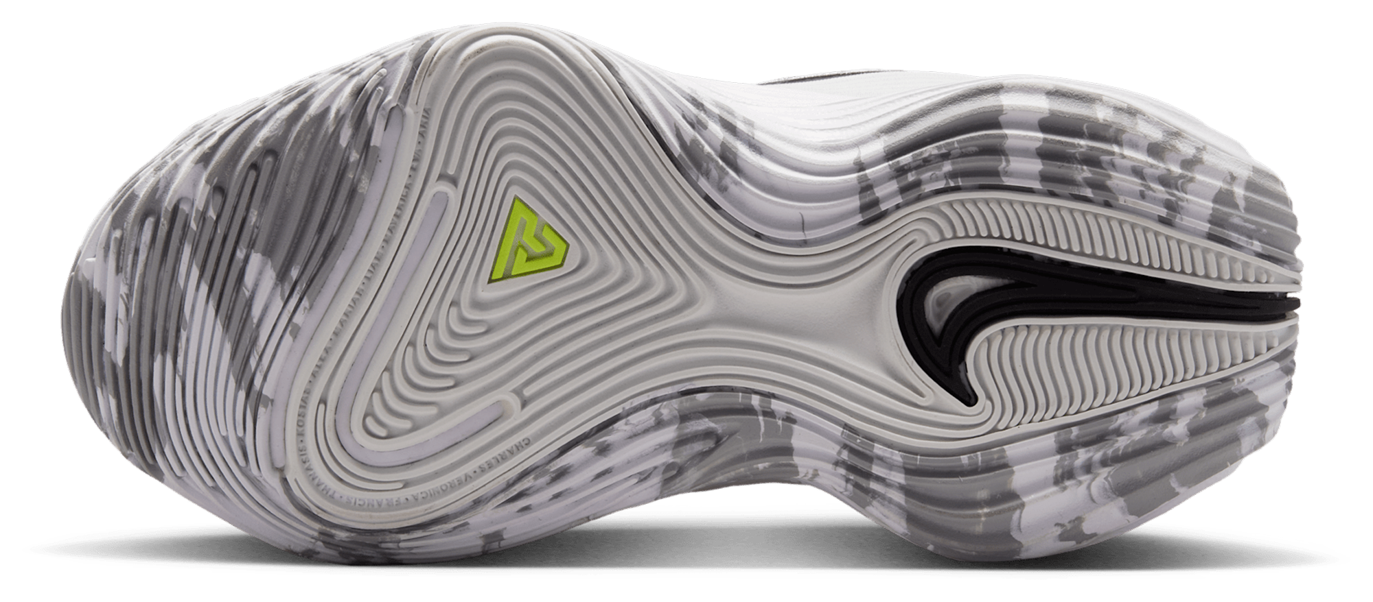 Nike Giannis Immortality 5 童款 - White/Metallic Silver/Off White - Image 5