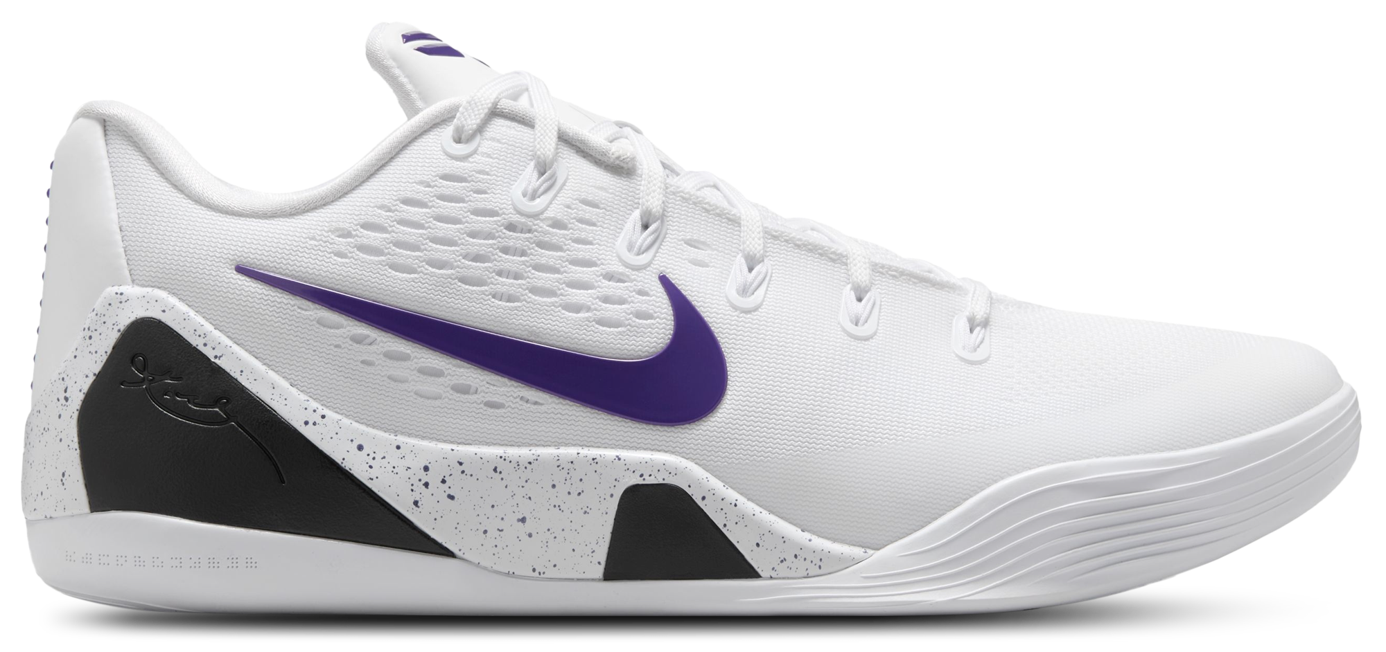 Nike KOBE IX EM Protro - White/Court Purple/White - Image 1