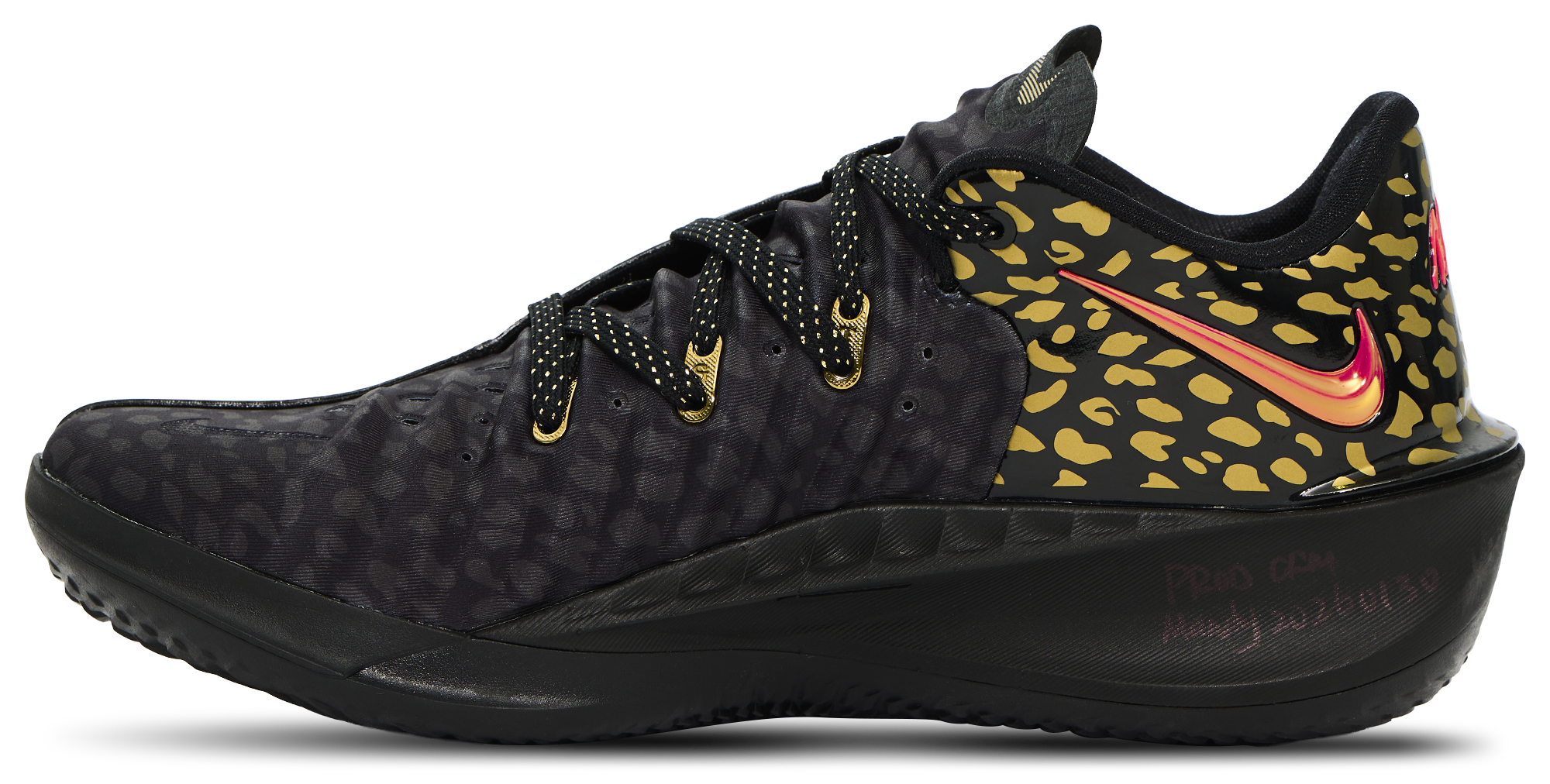 Nike G.T. Cut 4 - Gold/Black/Red - Image 2