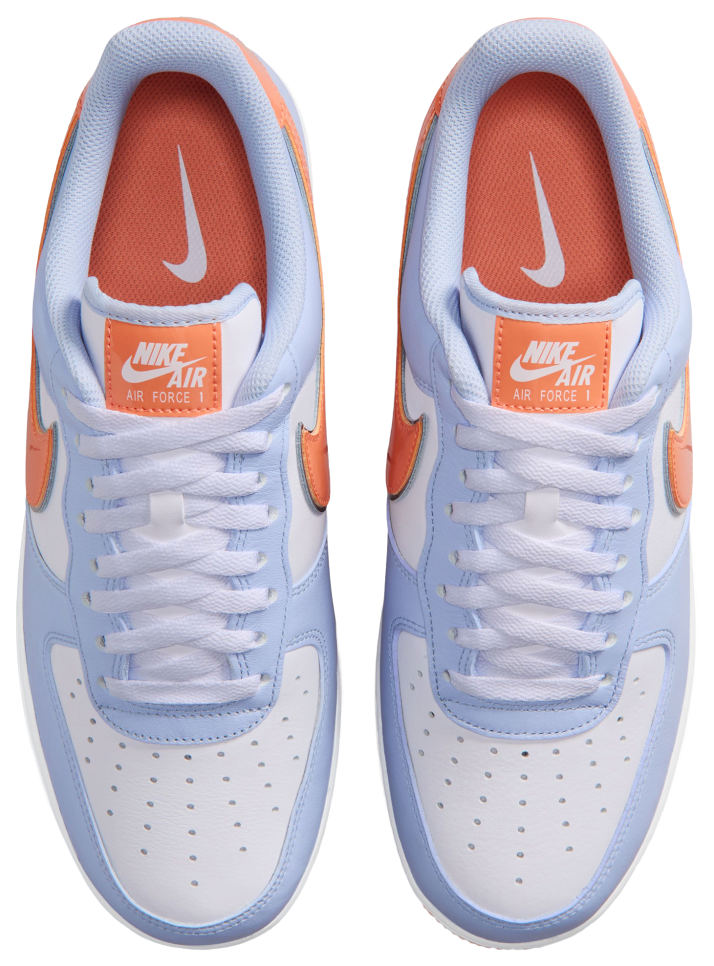 Nike Air Force 1 '07 - Hydrogen Blue/Metallic Silver/White - Image 4