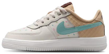 Nike Air Force 1 Low 童款 - Multi/White - Image 2