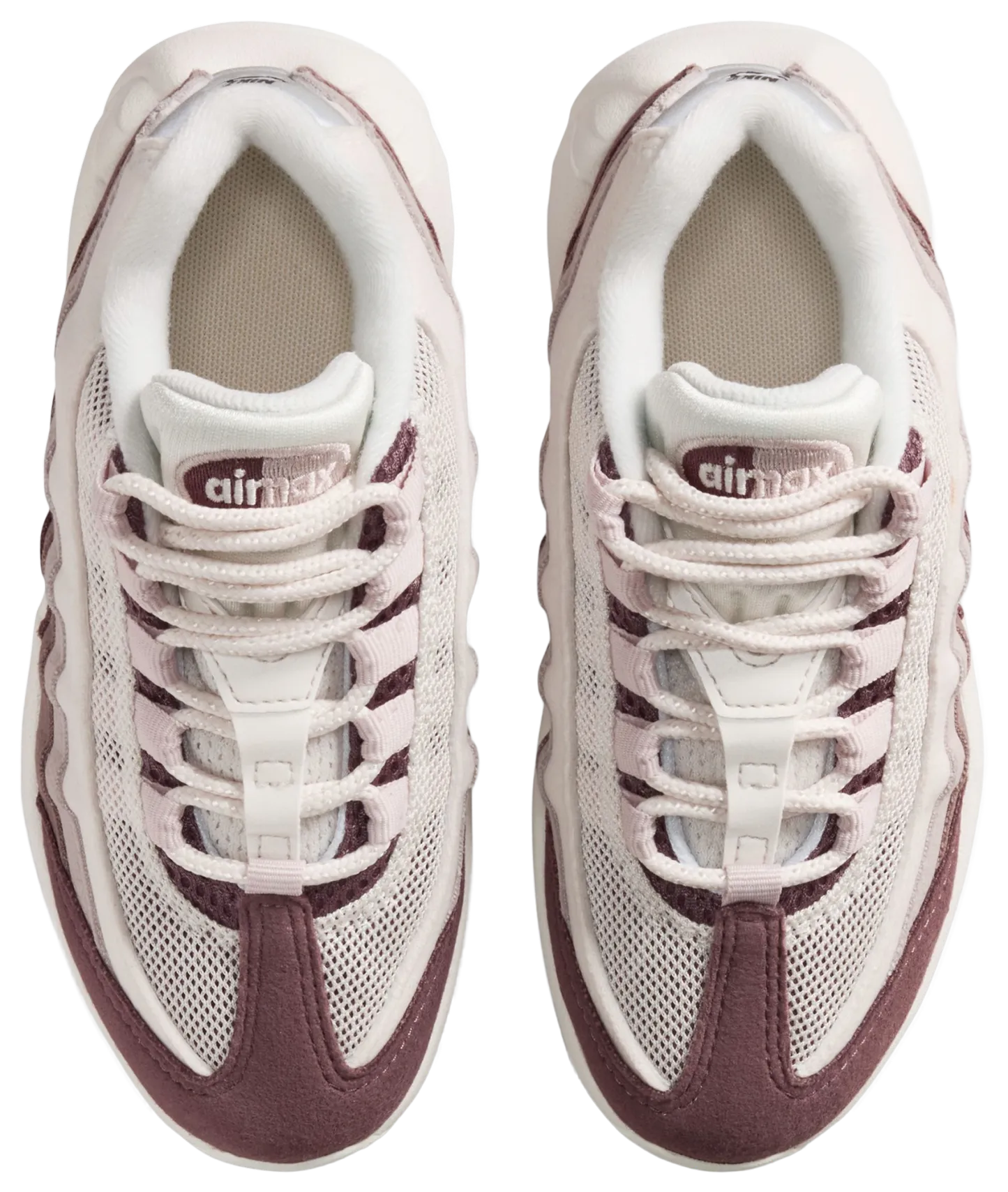 Nike Air Max 95 童款 - Red Silt/Phantom - Image 4