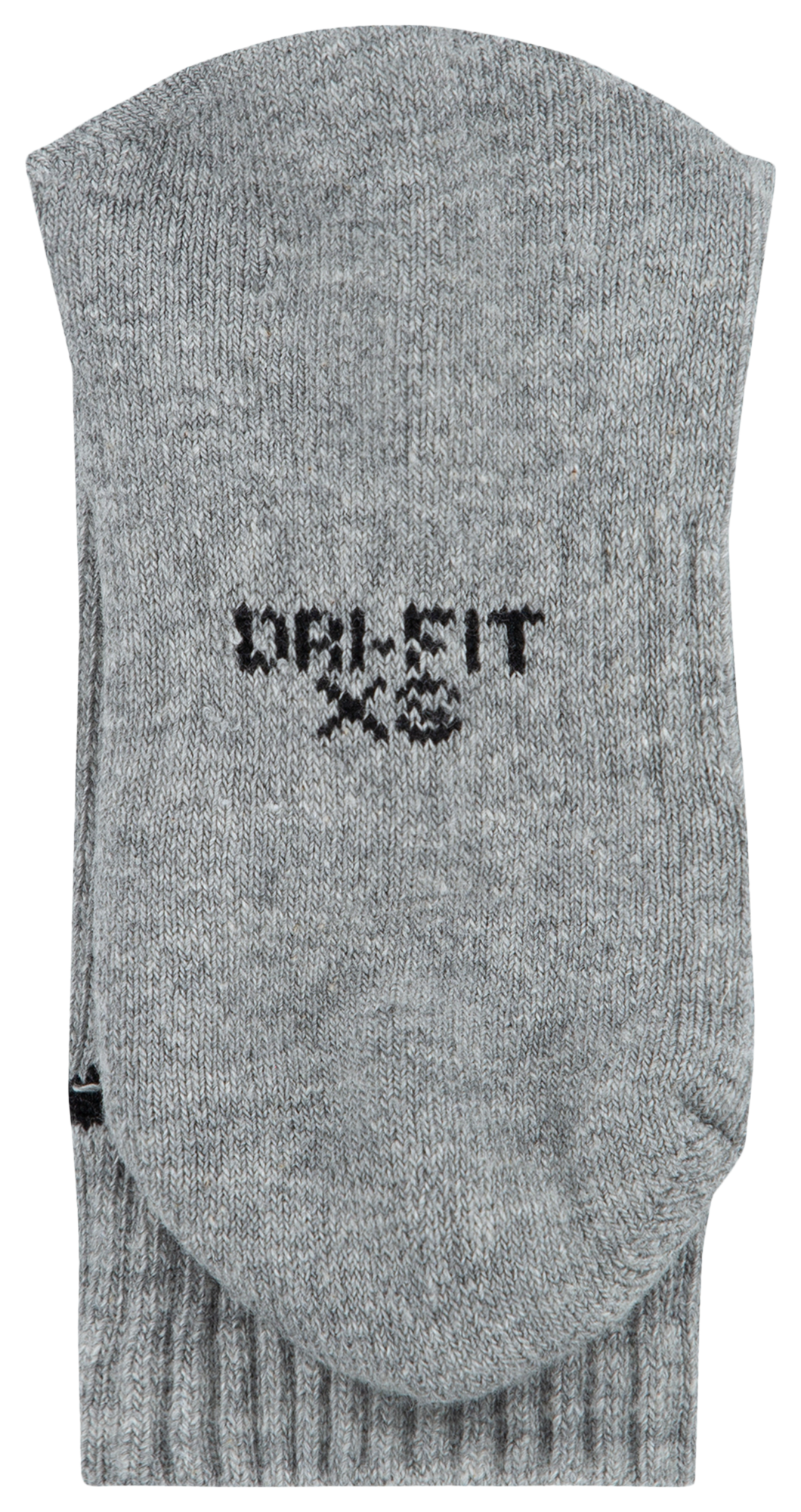 Nike 6 Pack Dri-FIT Performance Basic Crew Socks 童款 - Dark Grey Heather/Black - Image 4