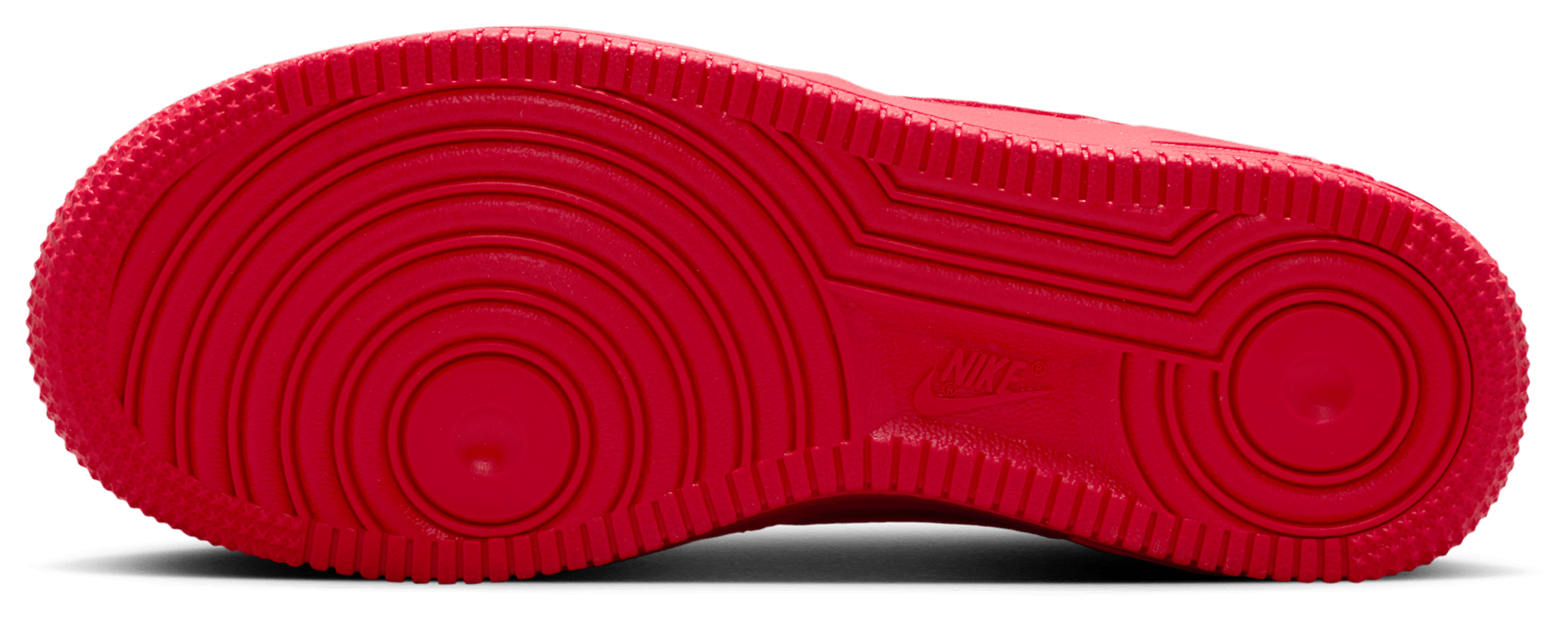 Nike Air Force 1 童款 - Red/Black - Image 5