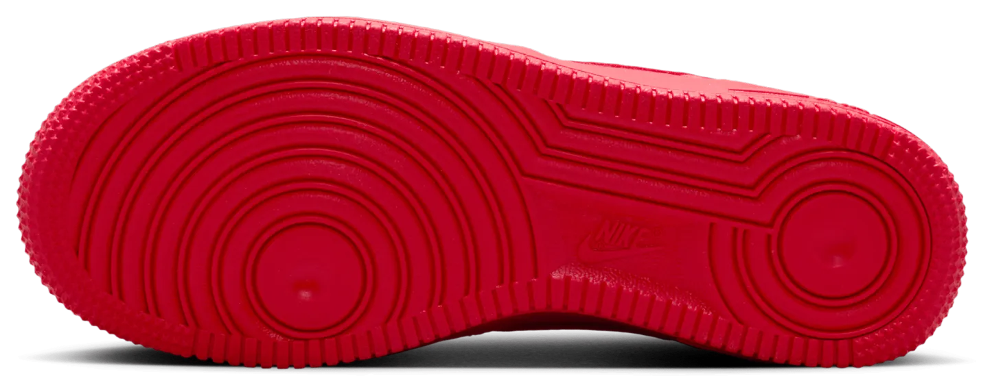 Nike Air Force 1 童款 - Red/Black - Image 5