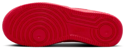 Nike Air Force 1 童款 - Red/Black - Image 5