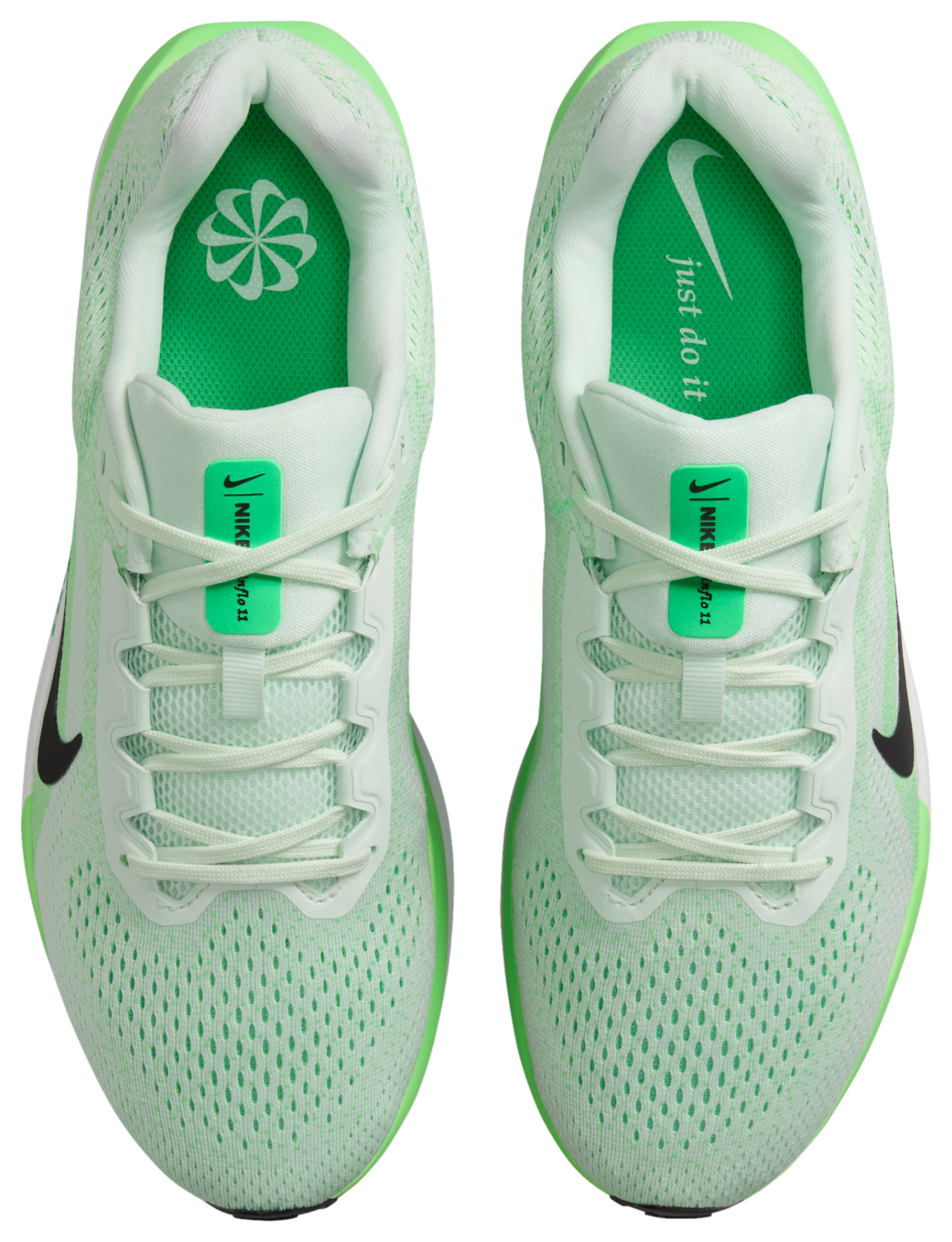 Nike Air Winflow 11 - Barely Green/Black/Green Strike - Image 4