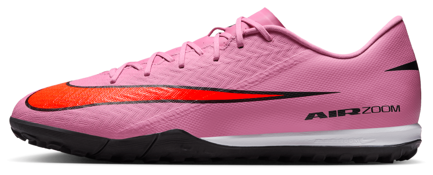 Nike Zoom Vapor 16 Academy TF - Magic Flamingo/Black/Total Crimson - Image 2