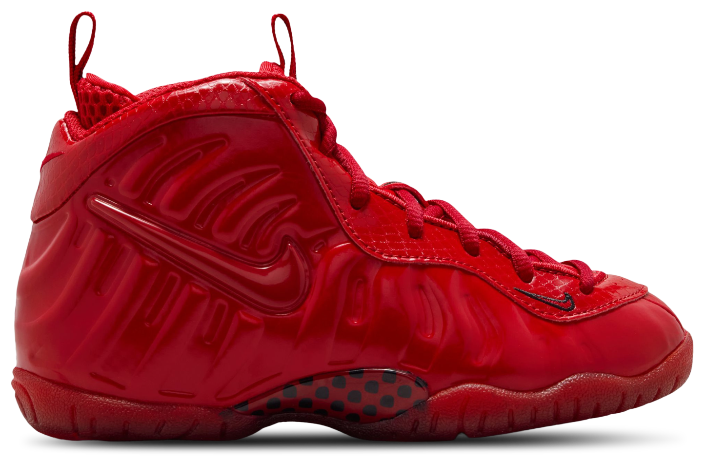 Nike Little Posite Pro 童款 - Gym Red/Black - Image 1