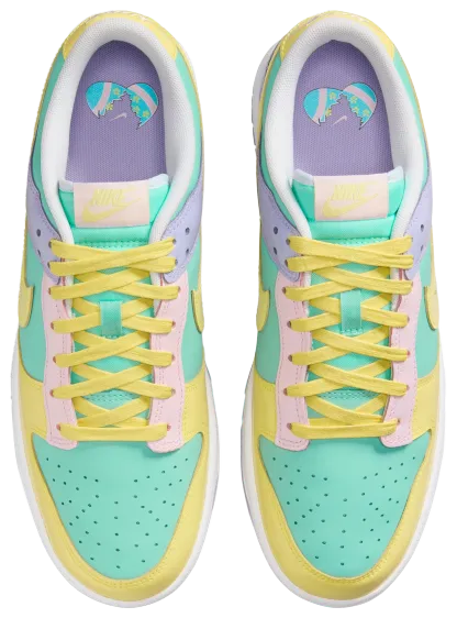 Nike Dunk Low Retro - Emerald Rise/Yellow Pulse/Hydrangeas - Image 4