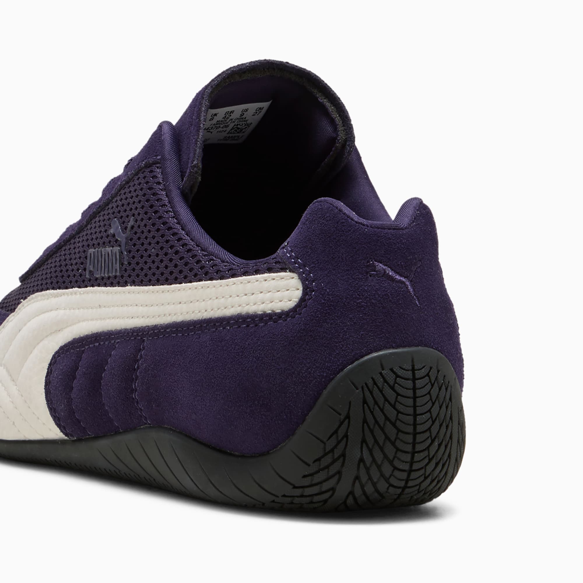 Speedcat Mesh Sneakers - Deep Plum-PUMA Black - 5
