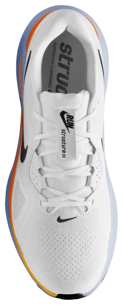 Nike Structure 26 - White/Black/Orange - Image 3