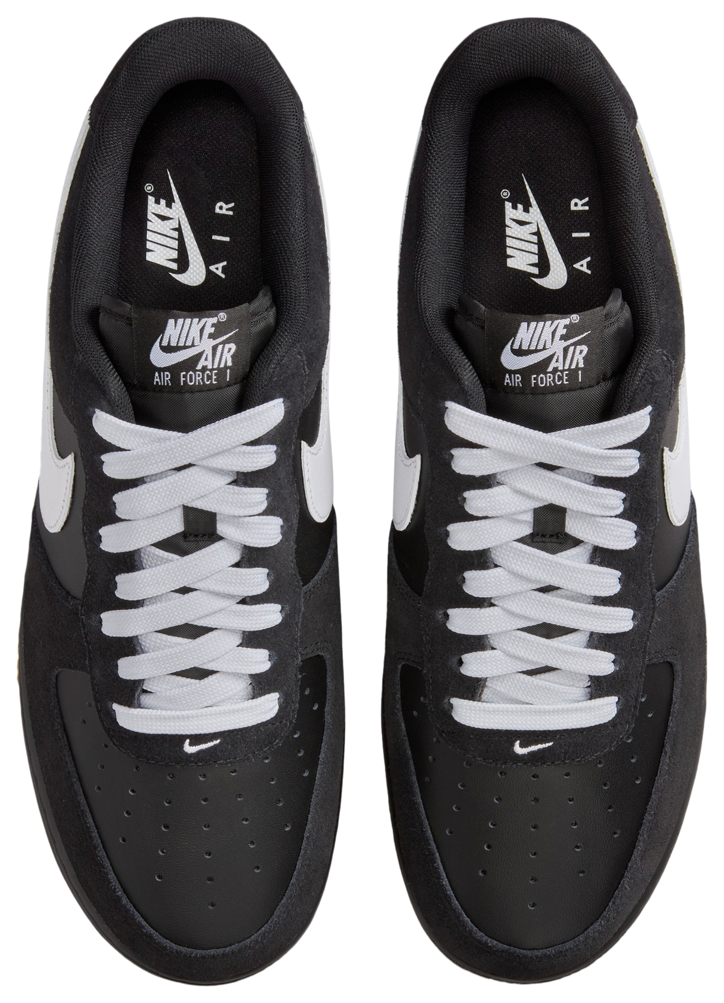 Nike AF1 '07 LV8 1 - Black/Gum/White - Image 4