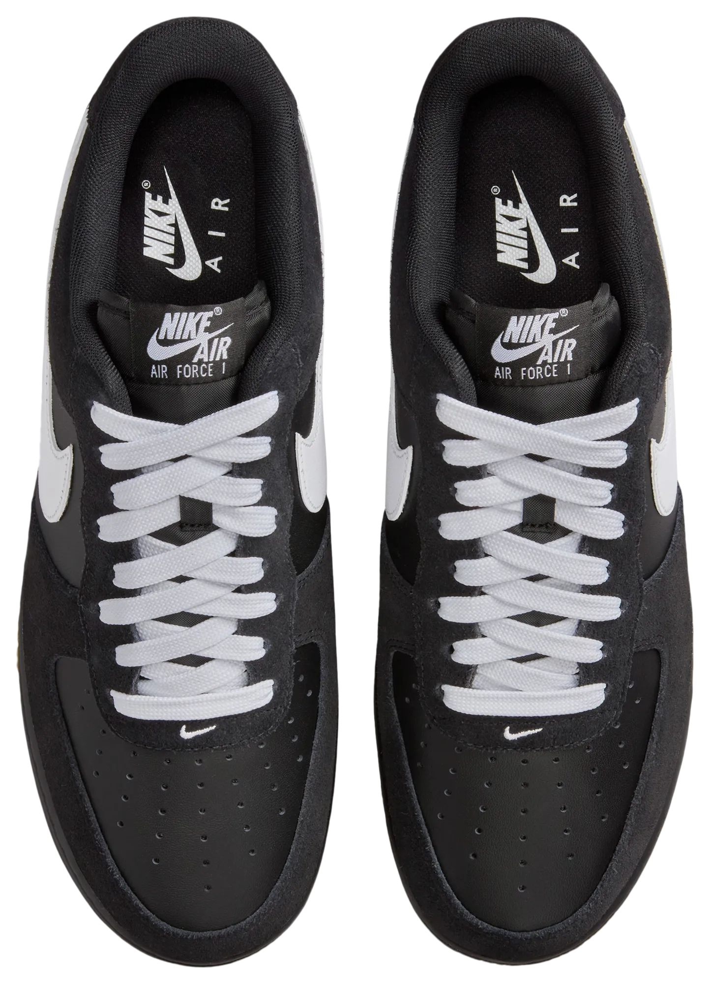 Nike AF1 '07 LV8 1 - Black/Gum/White - Image 4