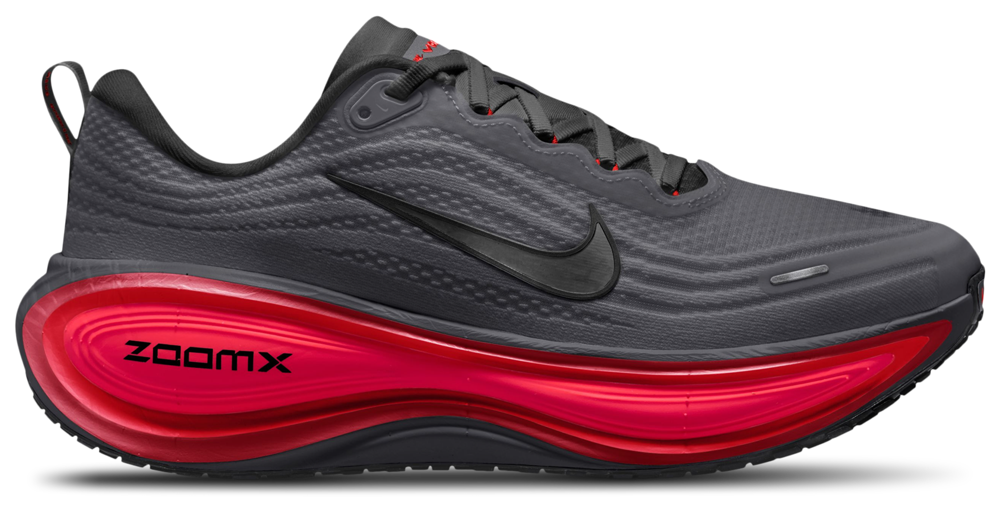 Nike Vomero Plus - Black/Gray/Red - Image 1